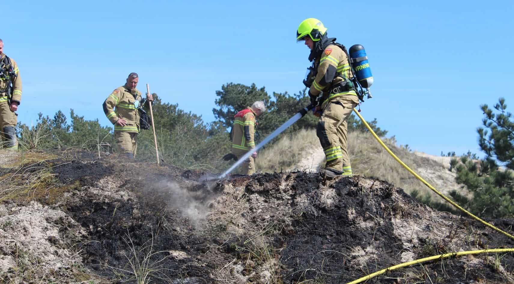 Brandje in natuur Huisduinen