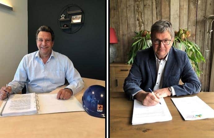 Contracten voor woningbouwplan aan de Bosstraat in Winkel getekend