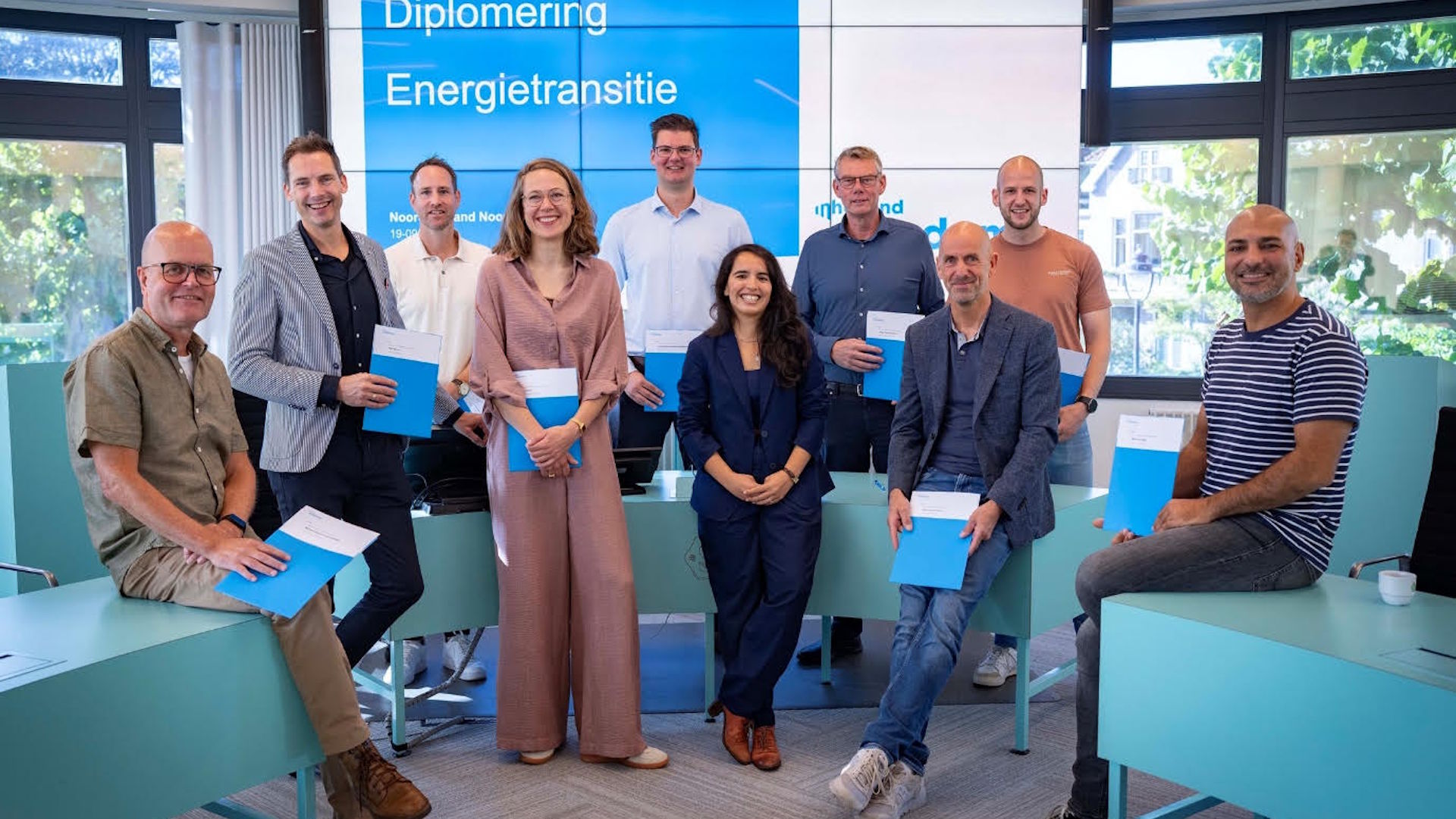 Feestelijke afronding opleiding Energietransitie in Schagen