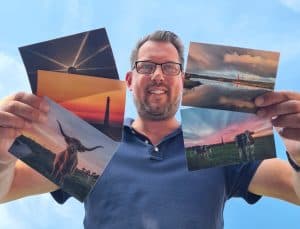 Verkoop ansichtkaarten uit Den Helder met steun aan het Vogelasiel
