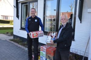 Kantinevoorraad CV Wieringermeer naar voedselbank