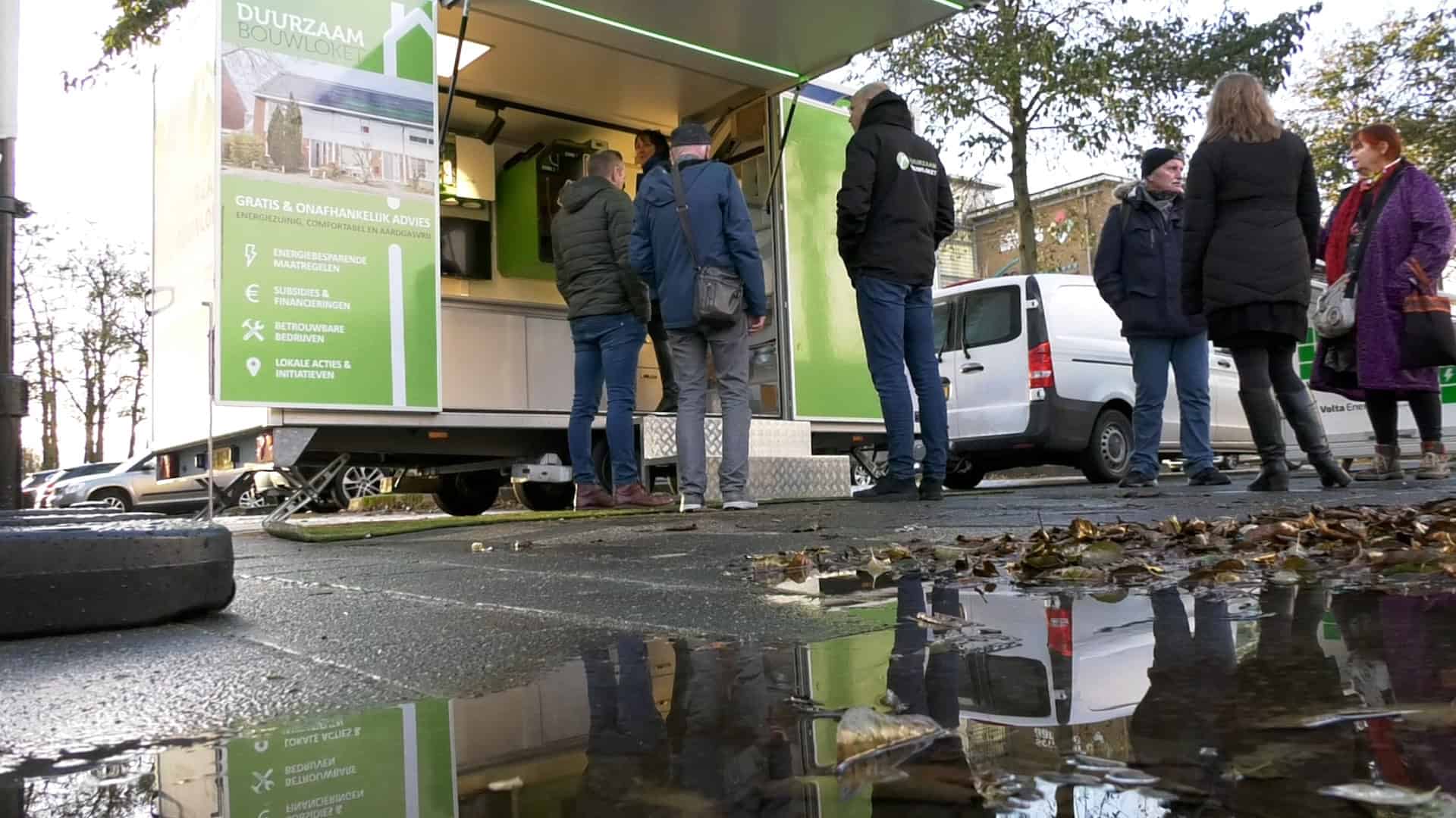 Mobiele showroom Duurzaam Bouwloket afgelast