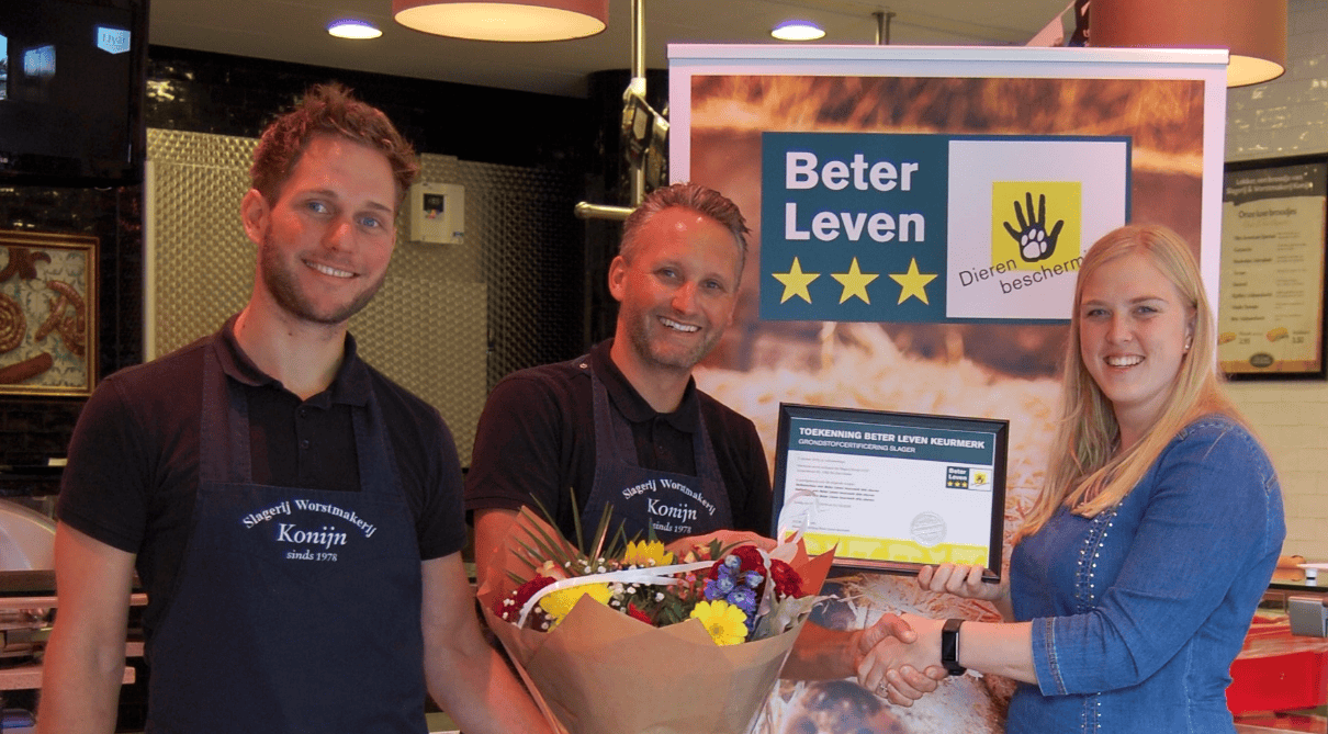 Diervriendelijker geproduceerd vlees bij Slagerij Konijn
