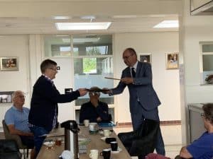 Ereplek voor gong dorpsomroeper Lutjewinkel