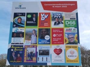 LOS radio live op verkiezingsmarkt in Kroonpassage