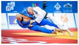 Henk Grol verzorgt judolessen bij Asahi-San