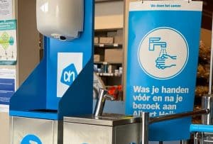 Contactloos handen desinfecteren dankzij samenwerking Zeestad Staal en KeyKeg