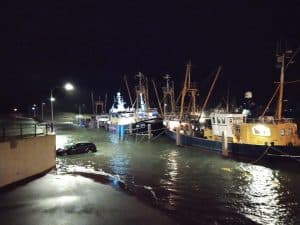 Auto’s kunnen niet tegen zout water