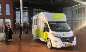 Serviceloket op wielen in Hollands Kroon