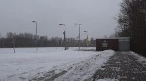 Sneeuw nog boosdoener op de ijsbaan (video)