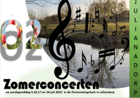 O2 Julianadorp terug met luchtige zomerconcerten