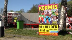 Opbouw eerste Voorjaarskermis Den Helder begonnen (video)