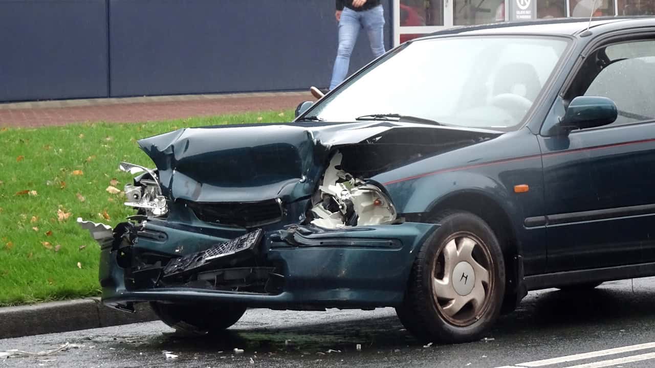 Flinke klapper op de Kievitstraat in Den Helder