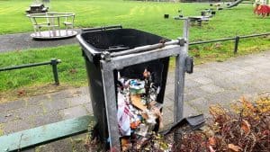 Kliko bij speelterrein opgeblazen