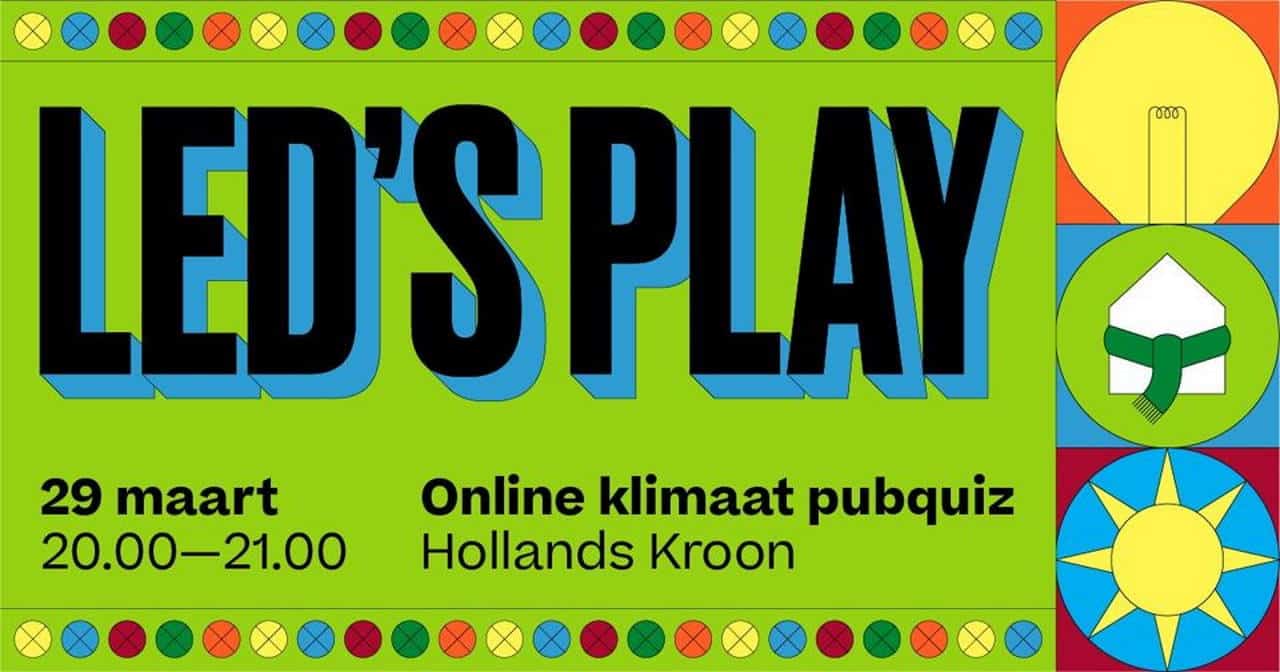Hollands Kroon organiseert pubquiz over klimaat