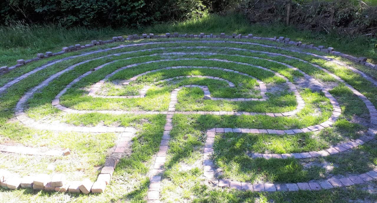 Labyrint aangelegd bij FUNdament