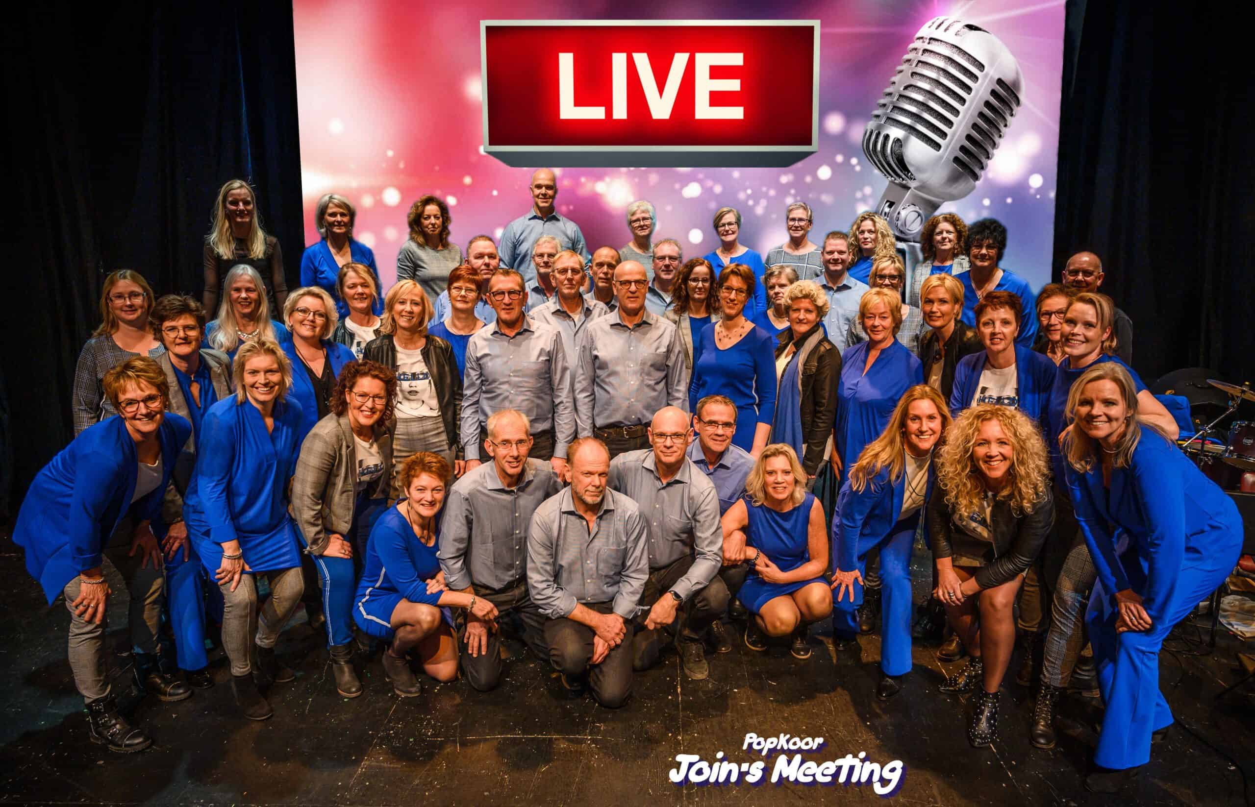 ‘LIVE’ in Concert, Popkoor Join’s Meeting
