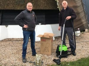 Industriestofzuiger van Hoekenga naar Wieringer Molens