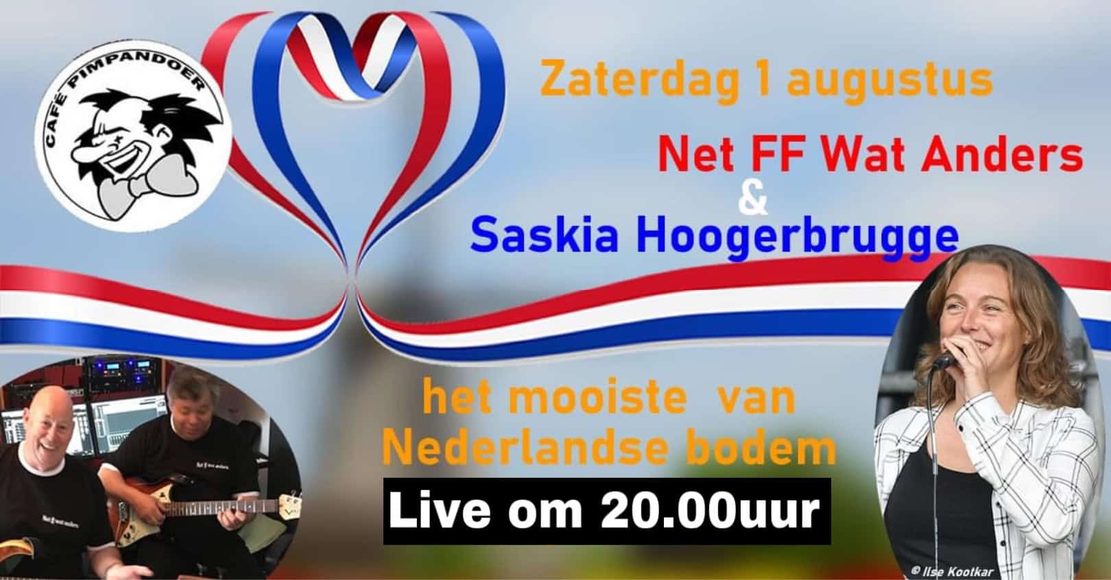 Live muziek in café Pimpandoer