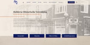 Nieuwe website voor Helderse Historische Vereniging