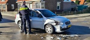 Aanrijding na voorrangsfout