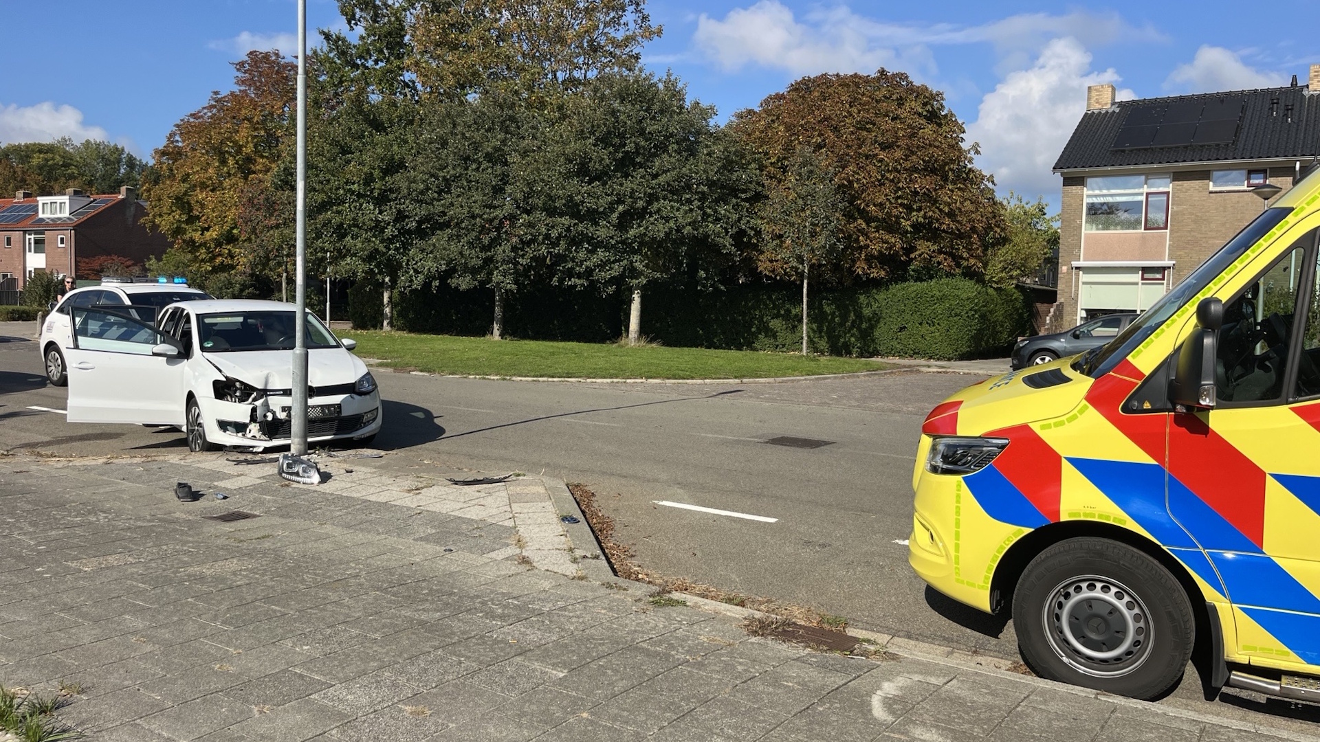 Automobilist gewond na ongeval in Den Helder