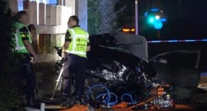 Dode en twee gewonden bij ongeval Julianadorp (video)