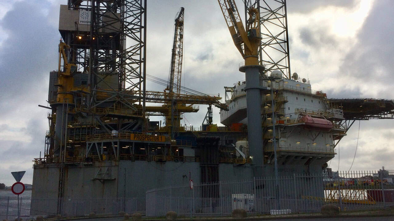 Prospector 1 in Helderse haven