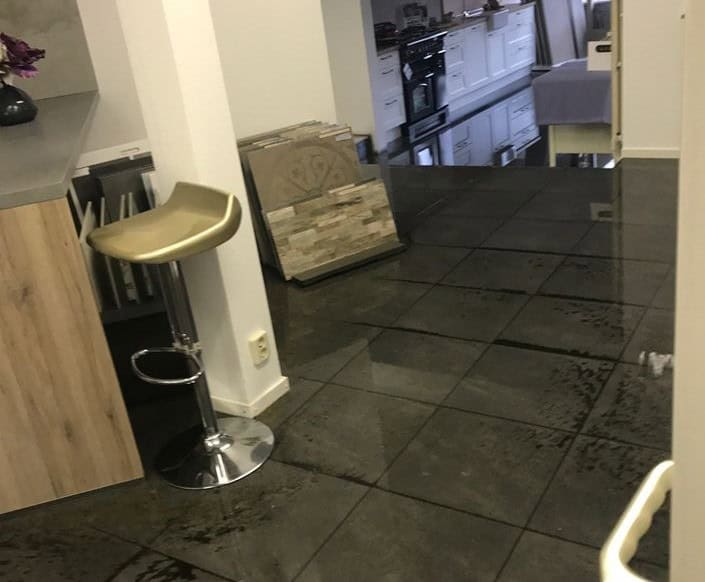 Waterschade bij Portegijs keukens