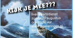 Livestream van de kerk op Wieringen