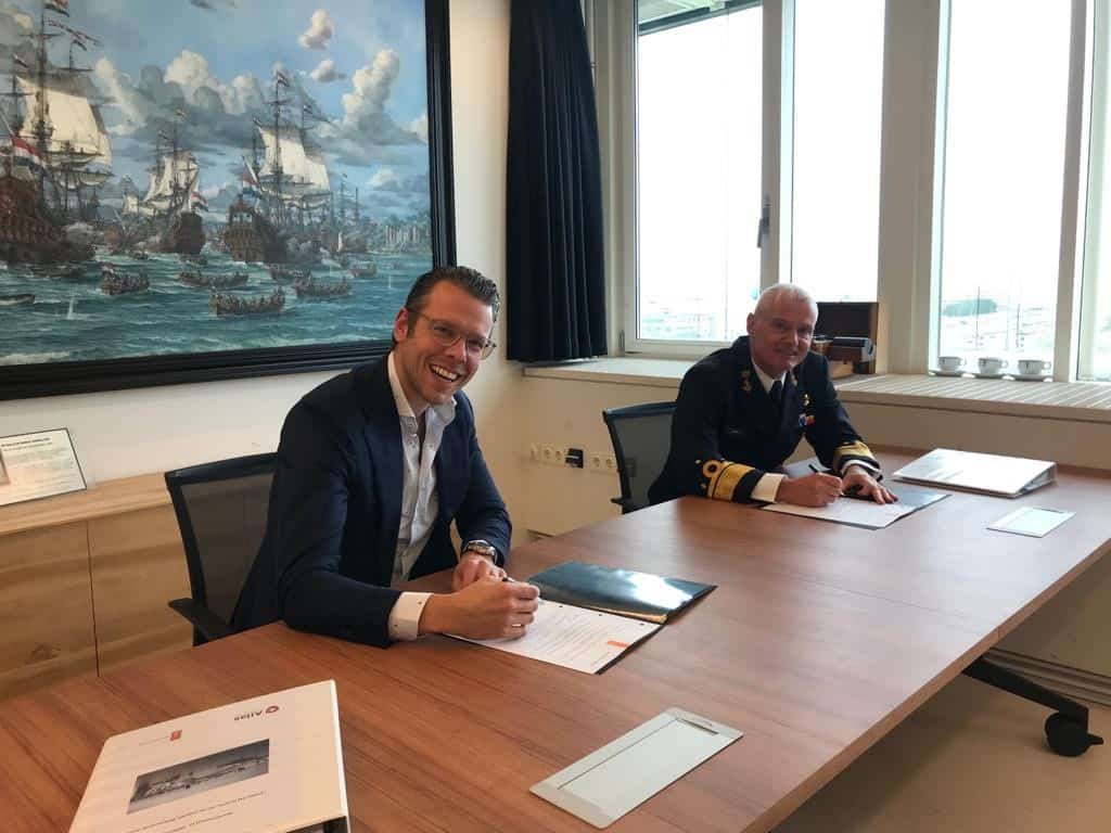 Nieuw contract over walbewaking Marinebasis Den Helder