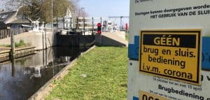 Hoogheemraadschap houdt sluizen en bruggen gesloten