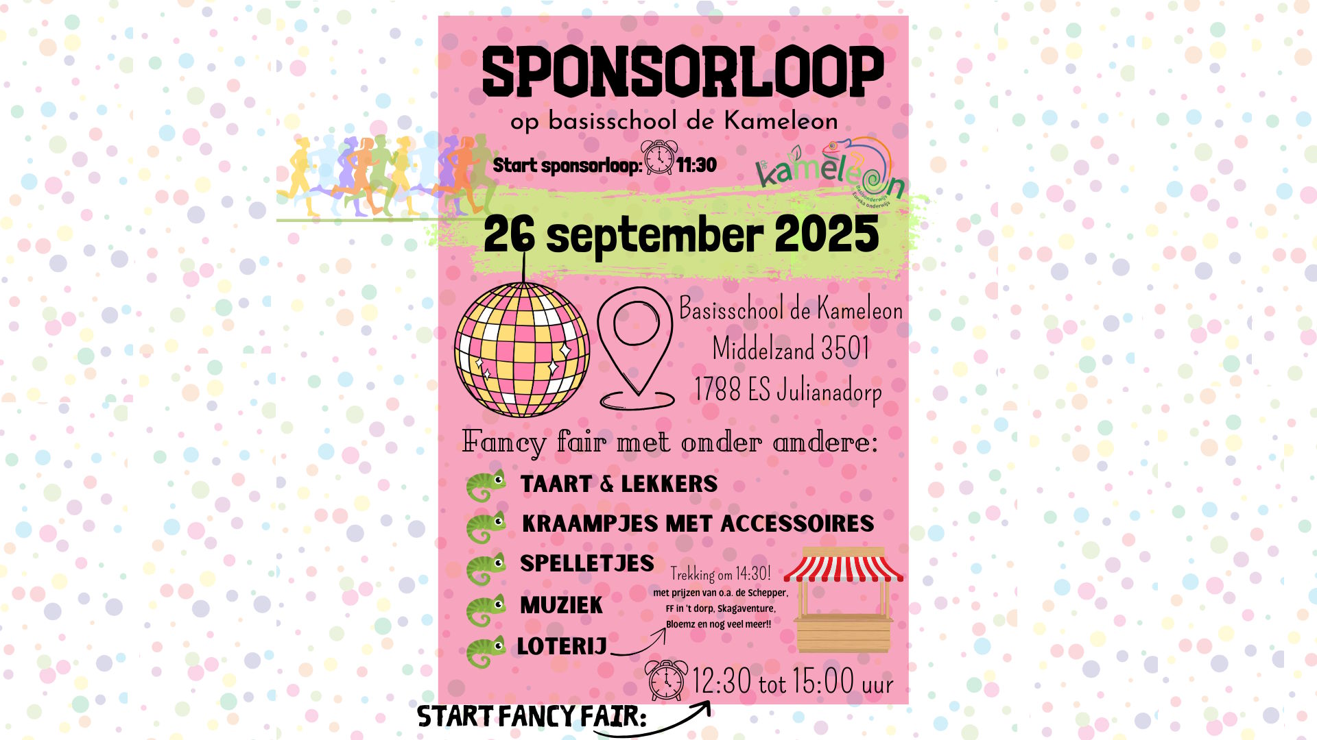 Feest bij De Kameleon