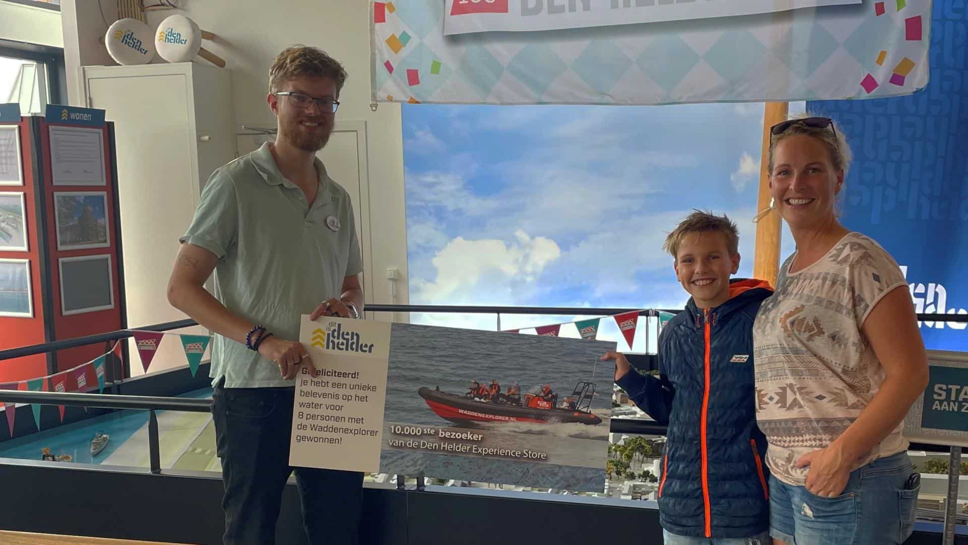 Experience Store heet 10.000ste bezoeker welkom