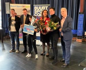 Jordy geen Buurtsportcoach van het jaar