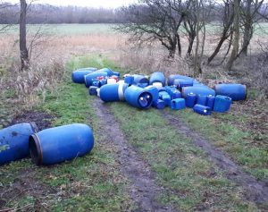 Illegale dumping drugsafval