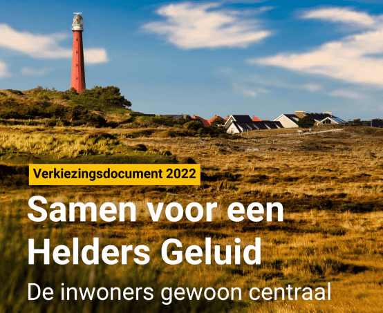 Helders Geluid presenteert verkiezingsdocument