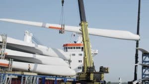 Groot vervoer voor Windpark Wieringermeer