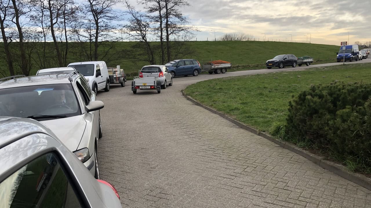 Omleiding naar HVC afvalbrengstation