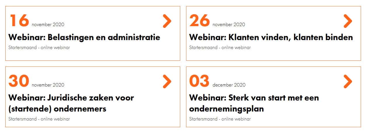 November is de maand van de startende ondernemer