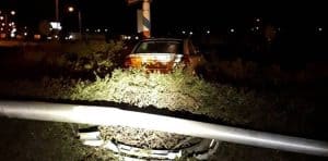 Drankrijder veroorzaakt enorme schade