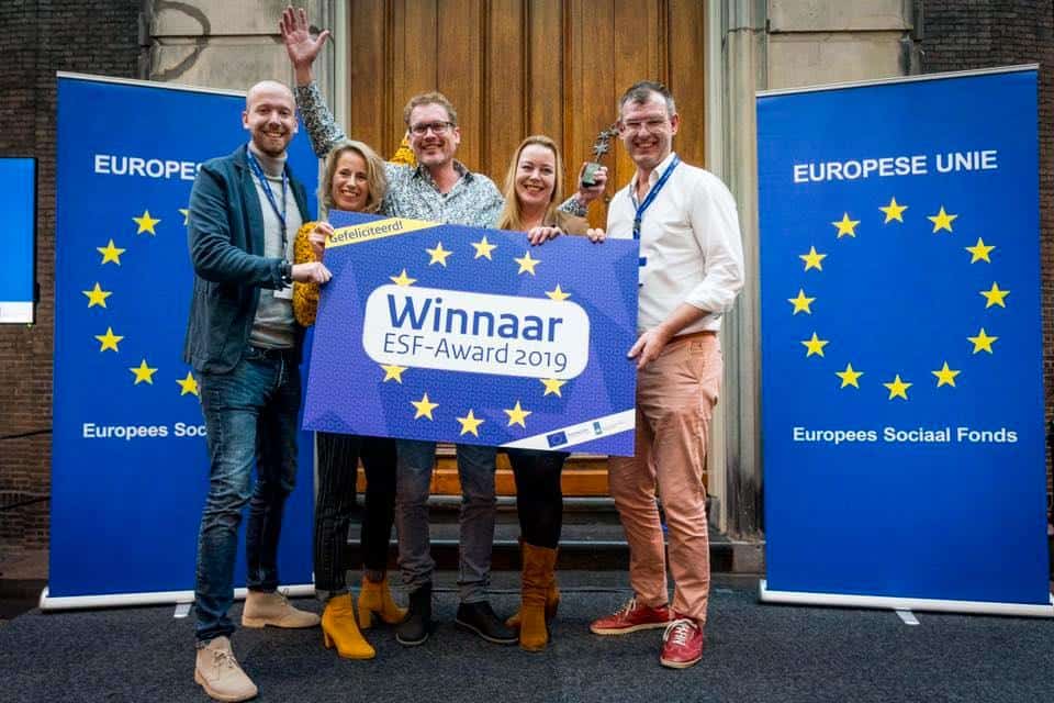Jeugd Werkt winnaar ESF Award 2019