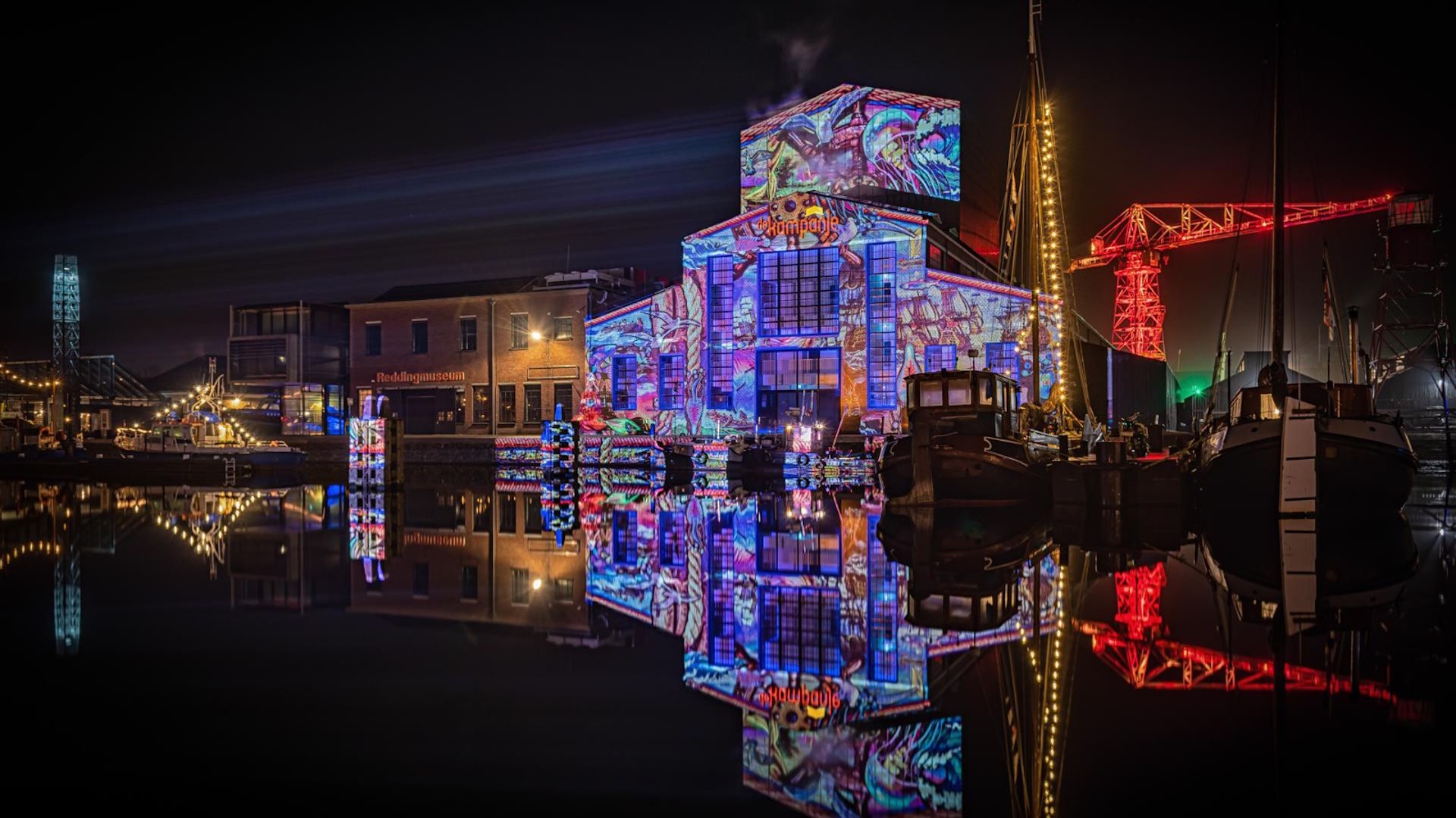 Den Helder straalt tijdens Lichtfestival Helder Licht 2025