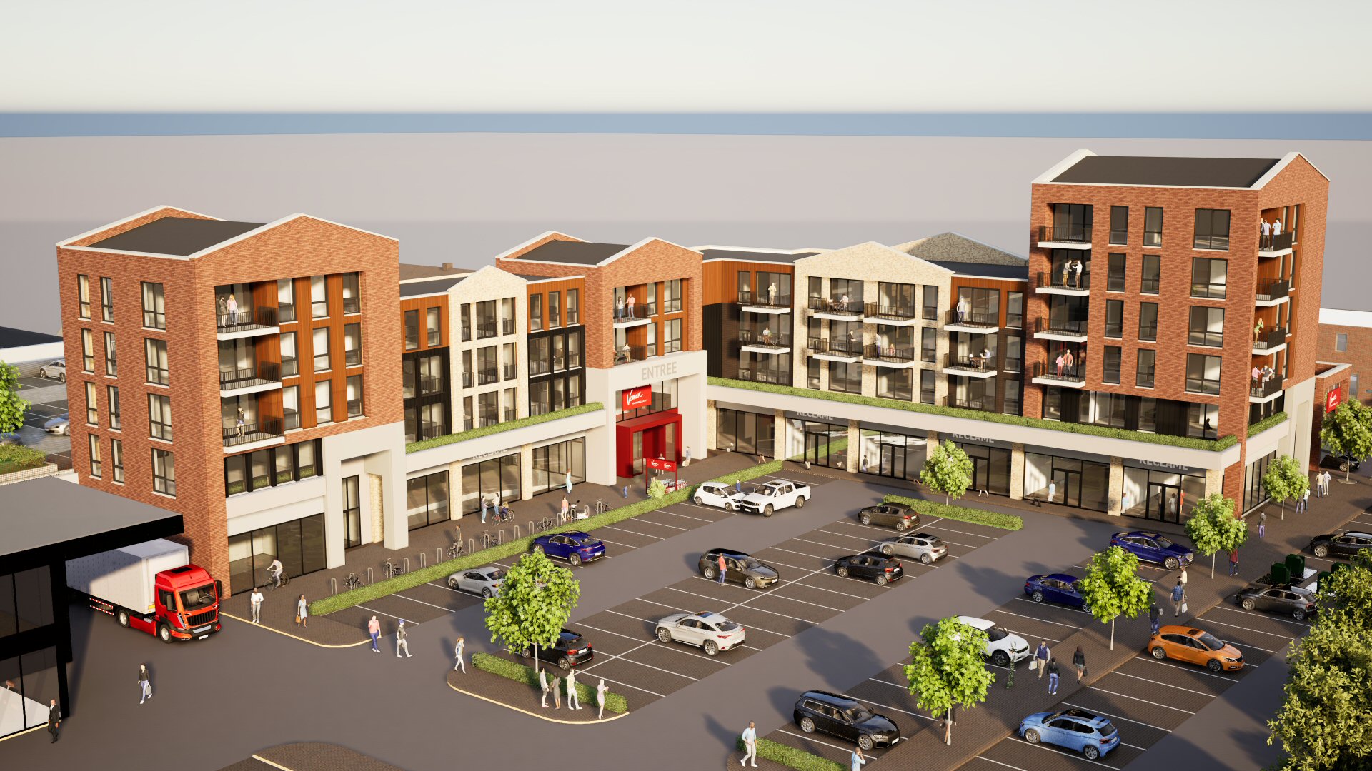 Hoorne Vastgoed start met opwaardering winkelcentrum Langestraat