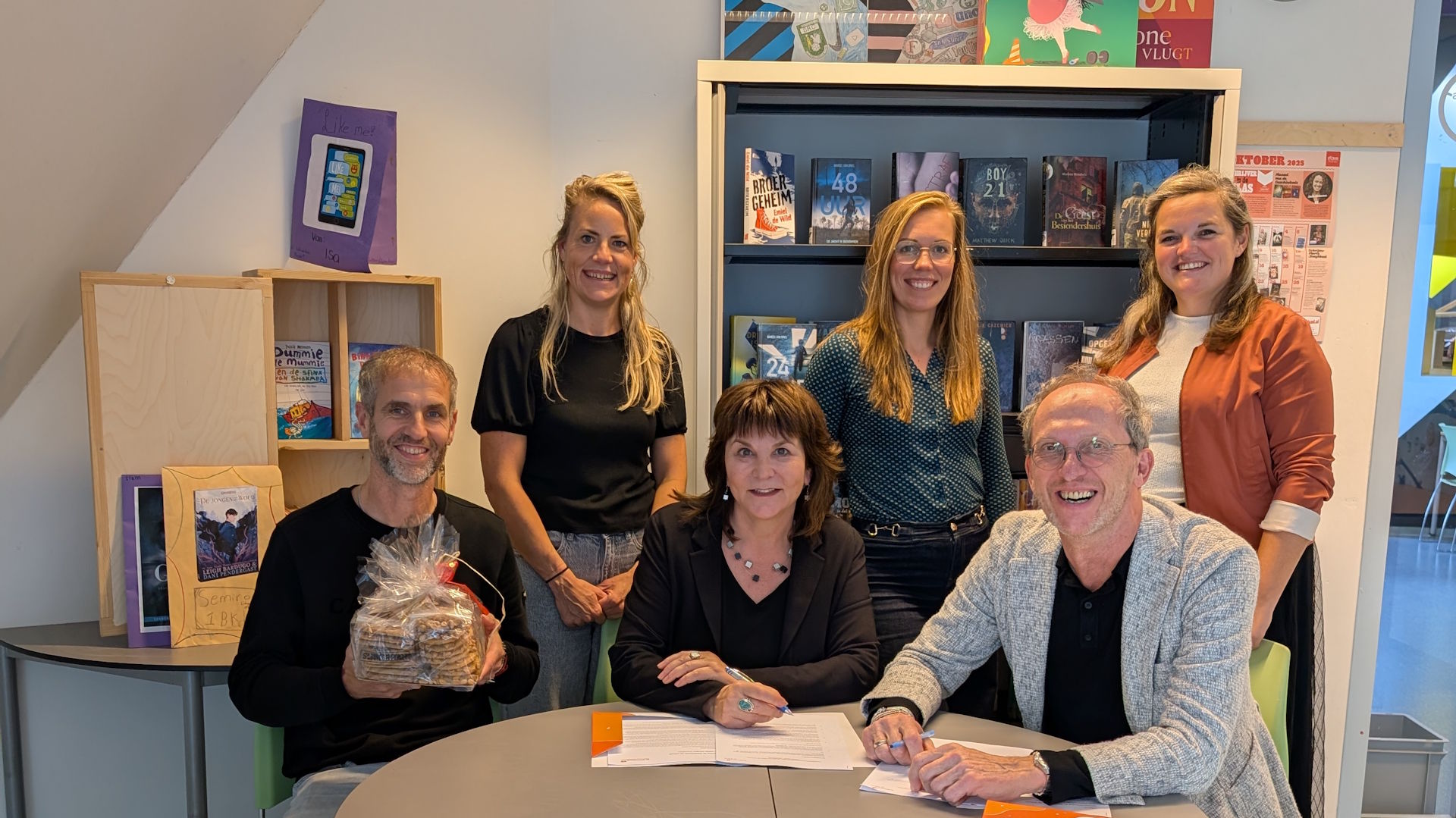 Regius College Schagen en KopGroep Bibliotheken bundelen krachten
