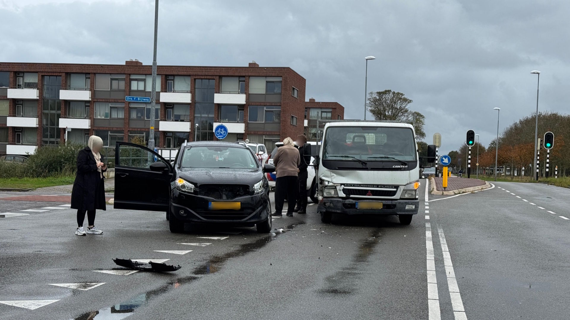 Geen gewonden bij verkeersongeval Den Helder